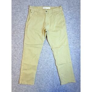Levis Signature Jeans Athletic Fit Tan Side Zip Tech Pocket Men’s Size 32 × 30